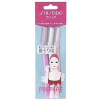SHISEIDO Prepare Facial Safety Razor (Large) - 3 Pack