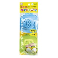 Boiled Egg Shape Molds (Car & Fish)