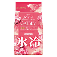 GATSBY Body Paper Freeze Peach - 30 Wipes