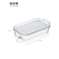 おろし Grater w/suction - Clear