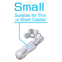 Twin Hole Cable Clip - Small
